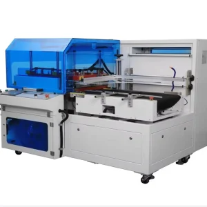 Electric Fully Automatic Vertical L-Bar Sealer Shrink Wrapping Machine for Cartons, Cans, Bottles, and Cases