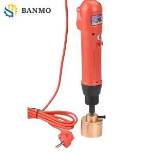 Electric Handheld Food-Grade Semi-Automatic Sealer for Plastic, Glass and Paper Bottles