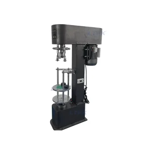 Electric Metal Pilfer Proof Cap Crimping Equipment Liquor Bottle Thread Roller Seamer Metal Cap Locking Packaging System