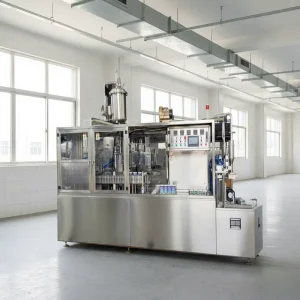 Electric PLC Controlled Semi Automatic Powder Granule Dog Soup Dog Food Gable Top Carton Filling Machine for Chemical