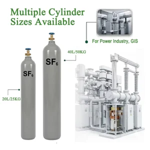 Electric Power Industry Use Sulfur Hexafluoride SF6 Gas SF6 Cylinder Price