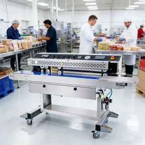 Electric Semi-Automatic Box Sealer and Film Heat Sealing Machine