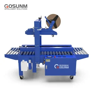 Electric Semi-Automatic Wet Kraft Paper Case Sealer Gluing and Closing Machine for Carton Boxes