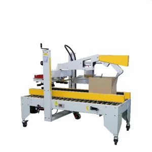 Electric Stainless Steel Carton Sealing Machine for Food Beverage & Commodity Packaging