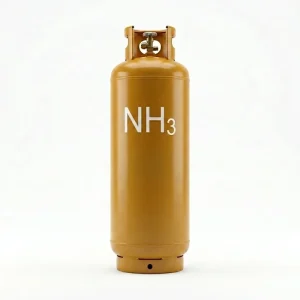 Electronic Grade 99.9999% 6N or 5N High Purity Ammonia Gas Cylinder NH3 for Semiconductor CVD 47L Seamless Steel Tank by KAIMEI