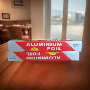 Embossed Aluminum Foil Roll for Kitchen Use, Multiple Sizes, Food Storage, Cooking and Packaging, Manufacturer