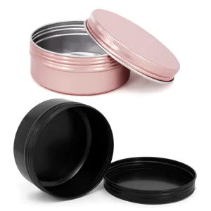 Empty 150G Aluminum Canning Jars and Tin Can Containers Premium Metal Packaging Ideal for Hair Wax