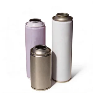 Empty Aerosol Tin Can with Custom Diameter Tinplate Spray Can for Chemical Adhesives Coating and Paint