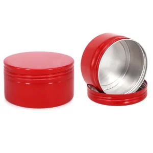 Empty Aluminum Boxes and Metal Tin Cans Premium Packaging Containers Specially for Cosmetics Beauty Goods