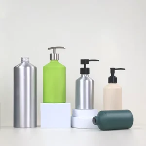 Empty Custom Logo Aluminum Bottle for Personal Care Products 50ml 100ml 150ml