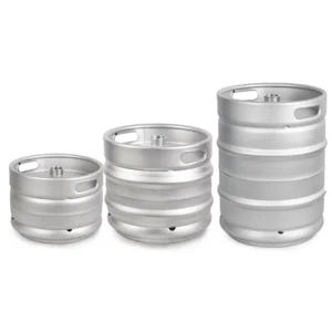 Empty Food Grade AISI 304 Stainless Steel Euro Draft Keg Barrel 20l 30L 50 Liter Beer Keg Homebrew Equipment