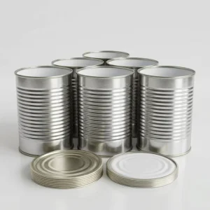 Empty Food Grade Tin Plate Can With Printing Screw Lid for Cookie Cake Food Packaging Custom Metal Tin Box Metal Tins with Lids