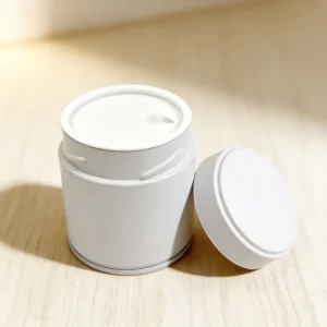Empty Matcha Tin Can 30g With Plastic Inner Airtight Matcha Tins Custom Logo Food Grade Metal Packaging