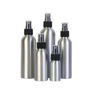 Empty Metal Aluminum Mist Sprayer Bottle, 30ml-250ml