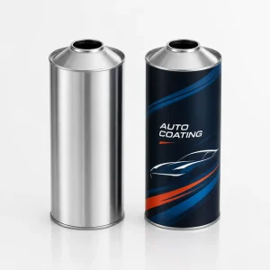 Empty Tinplate Can Auto Coating Paint Thinner Solvent Storage Aerosol 250ml 1.5L Durable Anti Rust Recycled Materials Packaging
