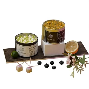 Empty Tinplate Dessert Jar Fruit Milk Cake Box Mousse Ice Cream Metal Container Tiramisu Metal Can for Mousse Cake