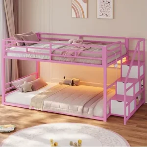 Ergonomic Metal Bed Frame Comfortable Iron Bed Frame for Daily Sleeping Use
