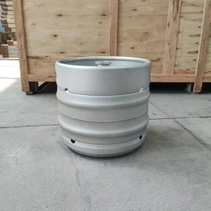 Euro Standard 30L White Stainless Steel Beer Keg for Kegerator Refrigerator