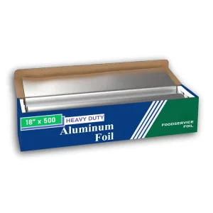 Extra Wide Heavy Duty 18 Micron Food Grade Aluminum Foil