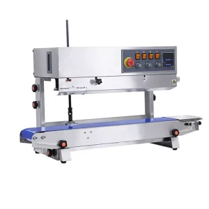 FD-8 Vertical Continuous Heat Sealer with Date Ink Coding for Aluminum Foil Plastic Bags