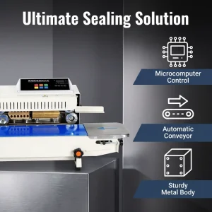 FR-900 Continuous Pouch Band Sealing Machine for Film Sealing
