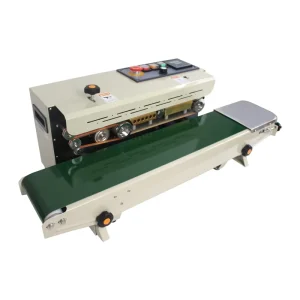 FR-990 Factory Horizontal and Vertical Continuous Band Sealing Machine for Plastic Film Bags