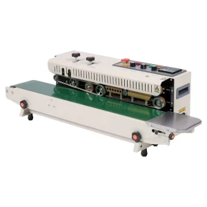 FR1000 Plastic Packaging Sealing Machine with Inkjet Printing