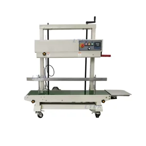 FR1100V Semi-Automatic Electric Vertical Band Sealing Machine for Heavy Plastic Food and Liquid Bags