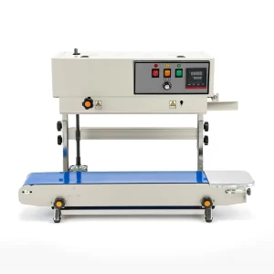 FR900V Vertical Band Sealer Machine Automatic Bag Sealer for Food, Coffee, and Tea Packaging