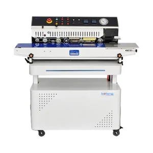 FRV1000NP Nitrogen Gas Flushing Vacuum Continuous Band Sealer with Ink Roller