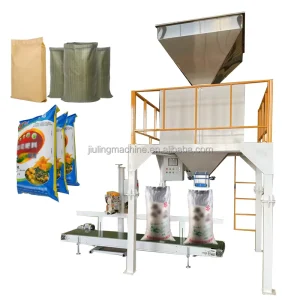 Factory 15kg-25kg Automatic Bagging and Filling Machine for Fertilizer Food and Chemical Granules with Plastic or Paper Bags