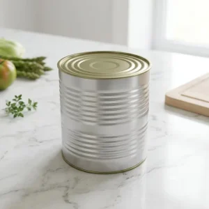 Factory 3-Piece Tinplate Food Cans 100ml-500ml Empty Metal Can Pull-Ring Lid Custom Printing for Meat Fruit Sauce Packaging