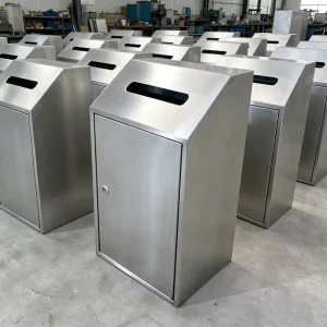 Factory 304 Stainless Steel Parcel Drop Box Modern Metal Mailbox