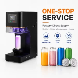 Factory Automatic Heating Seal Can Sealer Machine PP Pet Paper Cup Sealing Machine Film Cup Filling and Sealing Machine