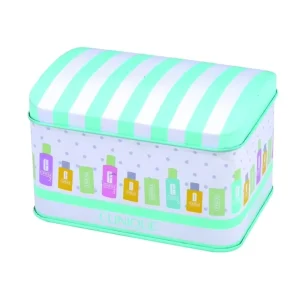 Factory Custom Design Square Tin Box for Candy Cookies Tea and Coffee