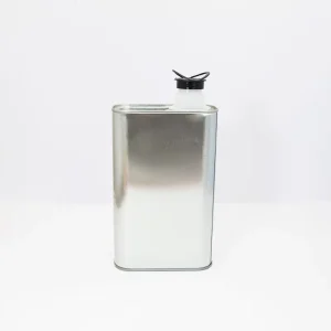 Factory Custom Empty 1L Metal Engine Oil Can Manufacturer Rectangle Metal Tin Can Square Metal Tin Can for Lubricating Oil