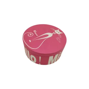 Factory Custom Food Grade Round Tinplate Storage Box for Cookies and Candy