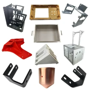 Factory Custom Metal Electronics Box with Welded Assembly and Powder-Coated Finish