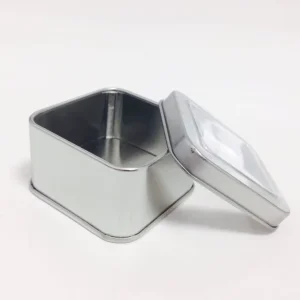 Factory Custom Metal Tin Square Money Box Gift Tin Box for Watch Jewelry