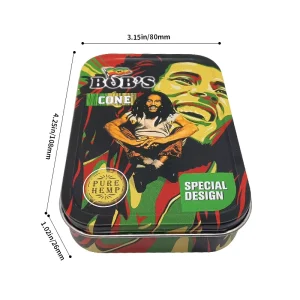 Factory Custom Printed Colorful Rectangle Playing Card Organizer Metal Tin Box Tinplate Portable Empty Storage Stationery Tin