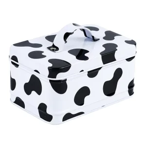 Factory Custom Rectangular Household Biscuit and Candy Tin Box Metal Can