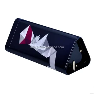 Factory Customization Triangle-Shaped Tin Box for Music Packaging