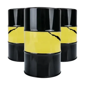 Factory Customized Round Tinplate Metal Tin Box Oil Drum for Gift and Craft Use OEM 0.23mm Thickness