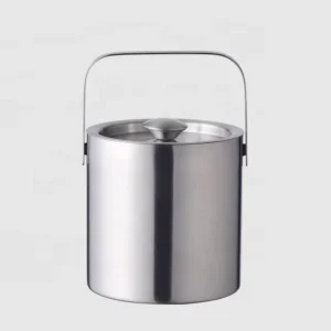 Factory Direct 1.3L Double-Wall Stainless Steel Champagne Beer Keg Wine Cooler Insulated Ice Bucket