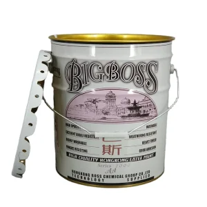 Factory Direct 20 Liter Tin Can Metal Tinplate Bucket Drum Can With Lid