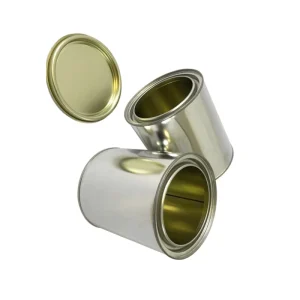 Factory Direct 50ml-1000ml Round Metal Paint Tin Can with Lids for Chemical Use
