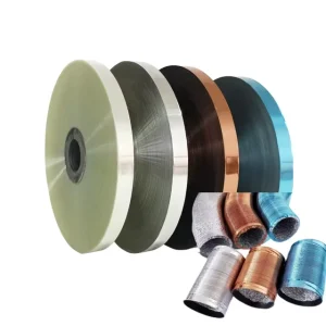 Factory Direct AL+PET Aluminum Film Raw Material for Air Ducts
