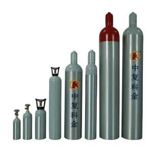 Factory Direct Aluminum Industrial Gas Cylinder ISO7866 150bar CE