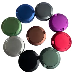 Factory Direct Custom Aluminum Snus Container Metal Tin Box Engraved Logo Anodized Finish Precision CNC Recyclable