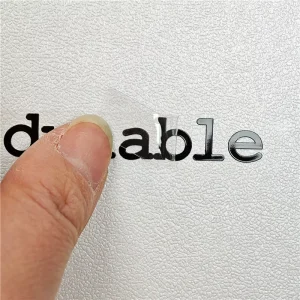 Factory Direct Custom Electroformed 3D Logo Transfer Labels Thin Metal Nickel Stickers for Cars and Bikes